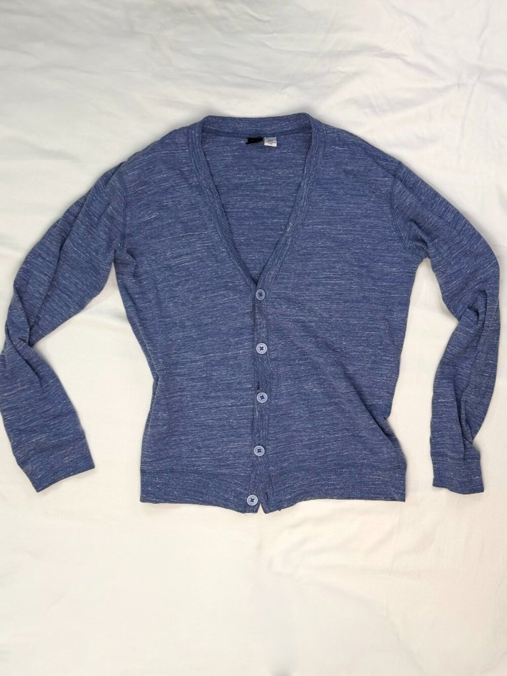 BDG Urban Outfitters Heathered Blue Cardigan M